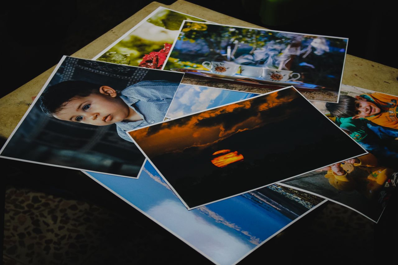 The Art of Drawing Readers In: Your attractive post title goes here Collection of printed photographs featuring various subjects and moods.